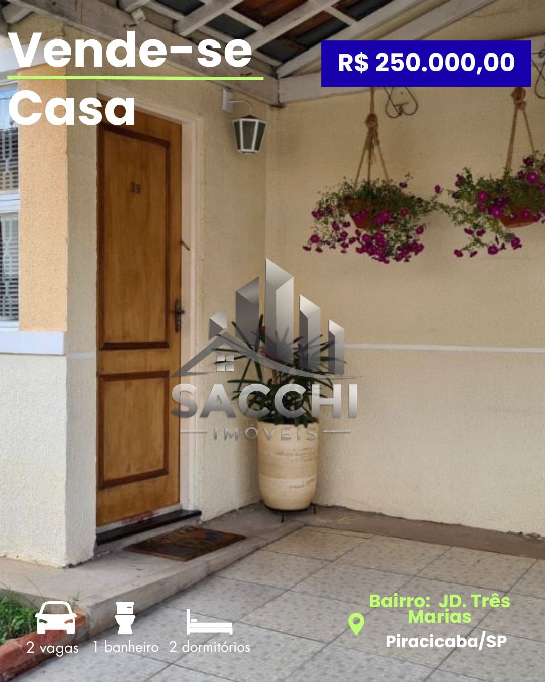 VENDE-SE CASA EM PIRACICABA – SP - 1