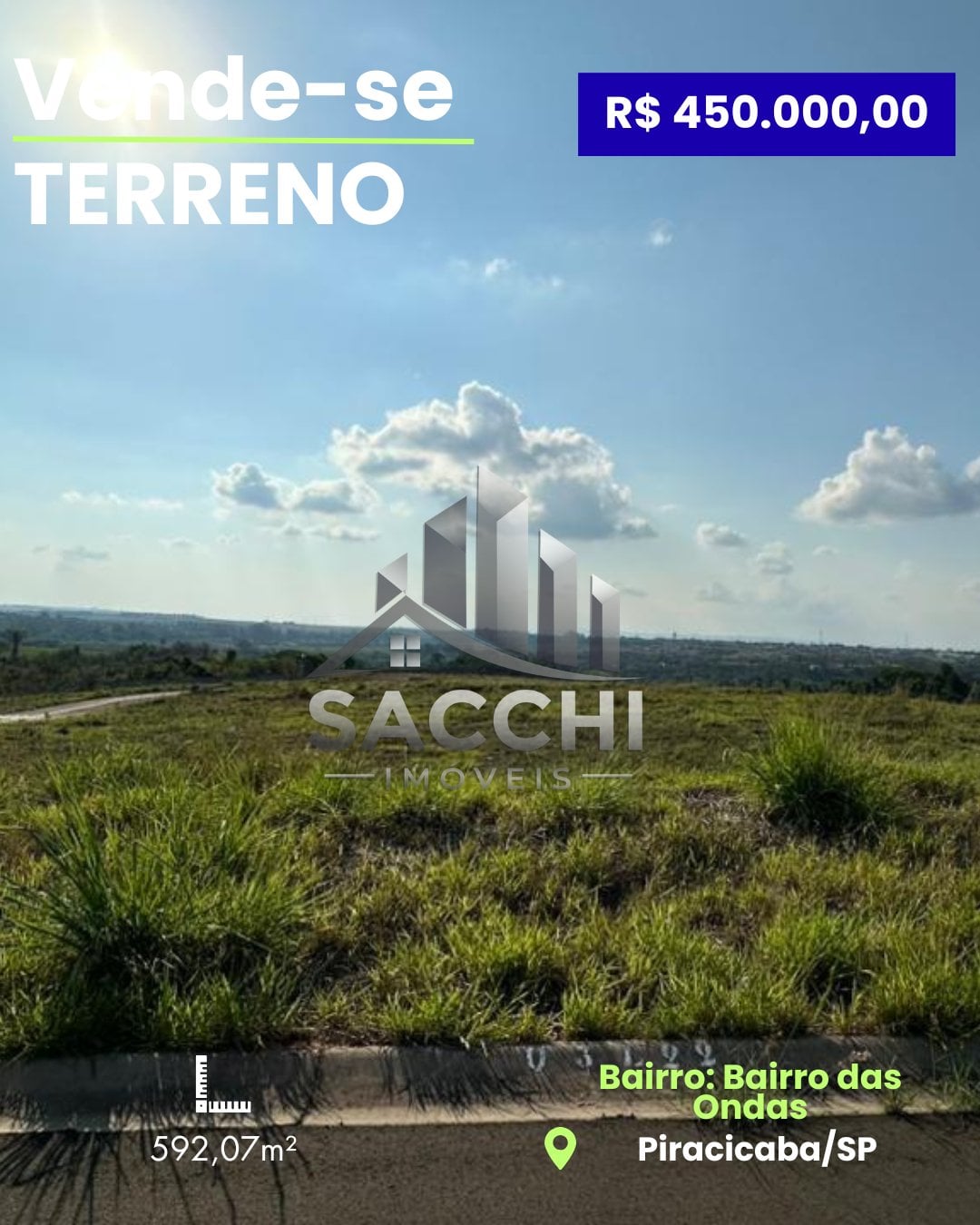 VENDE-SE TERRENO EM PIRACICABA - 1