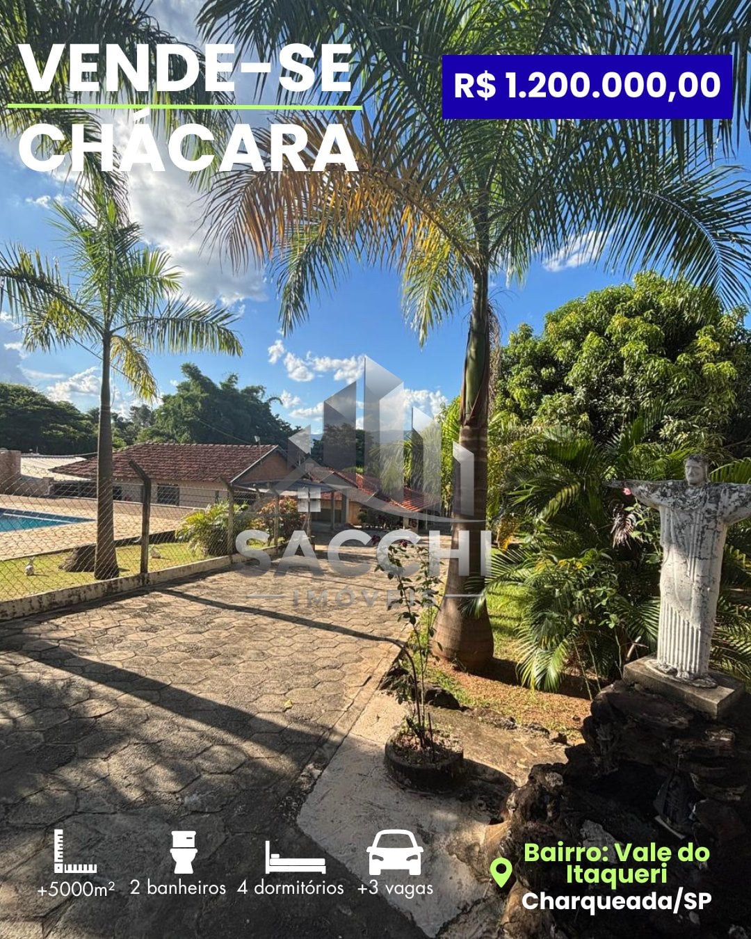 VENDE-SE CHÁCARA EM CHARQUEADA - 1